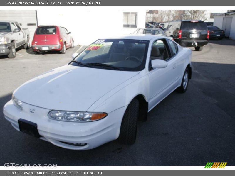 Arctic White / Neutral 1999 Oldsmobile Alero GL Coupe