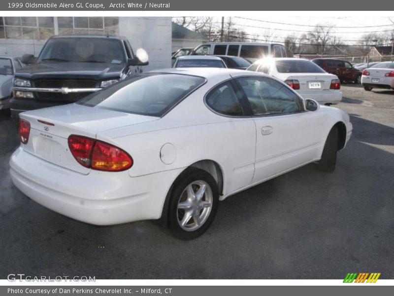 Arctic White / Neutral 1999 Oldsmobile Alero GL Coupe