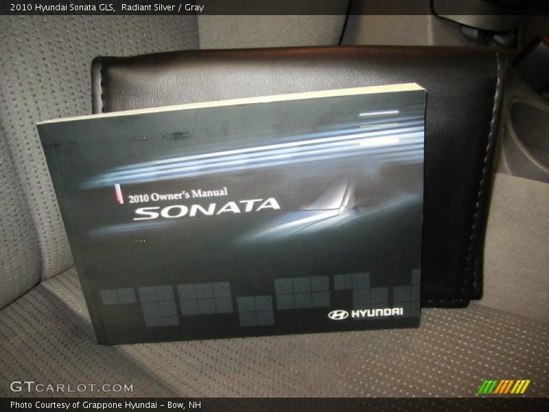 Radiant Silver / Gray 2010 Hyundai Sonata GLS