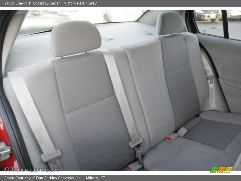 Victory Red / Gray 2008 Chevrolet Cobalt LS Sedan
