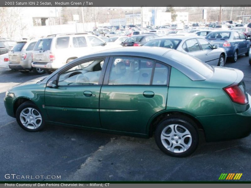 Medium Green / Tan 2003 Saturn ION 2 Sedan