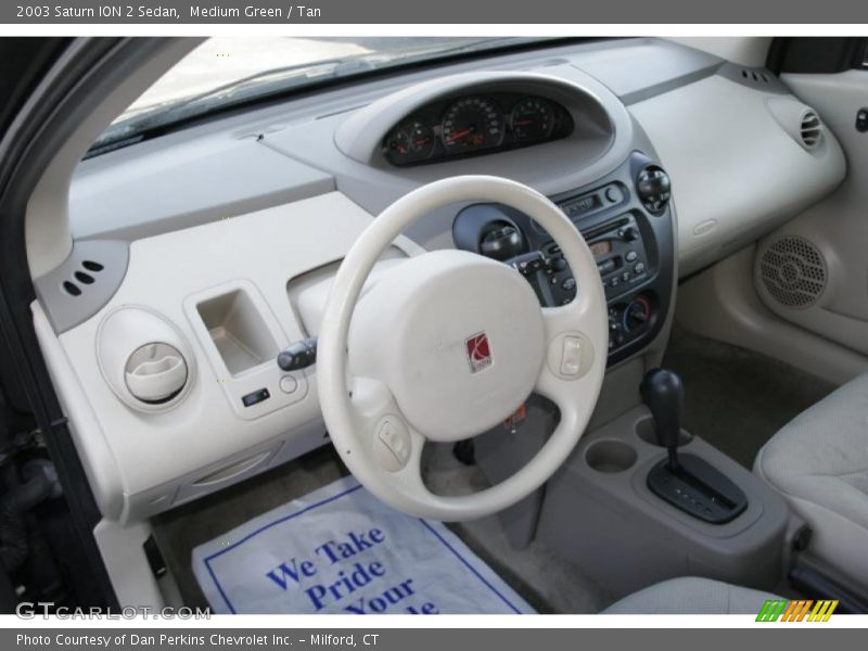  2003 ION 2 Sedan Tan Interior