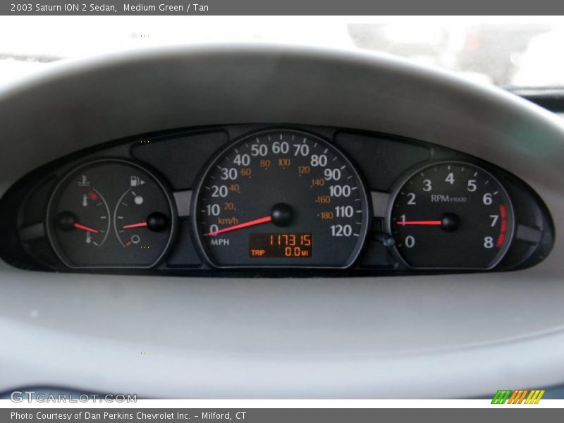  2003 ION 2 Sedan 2 Sedan Gauges