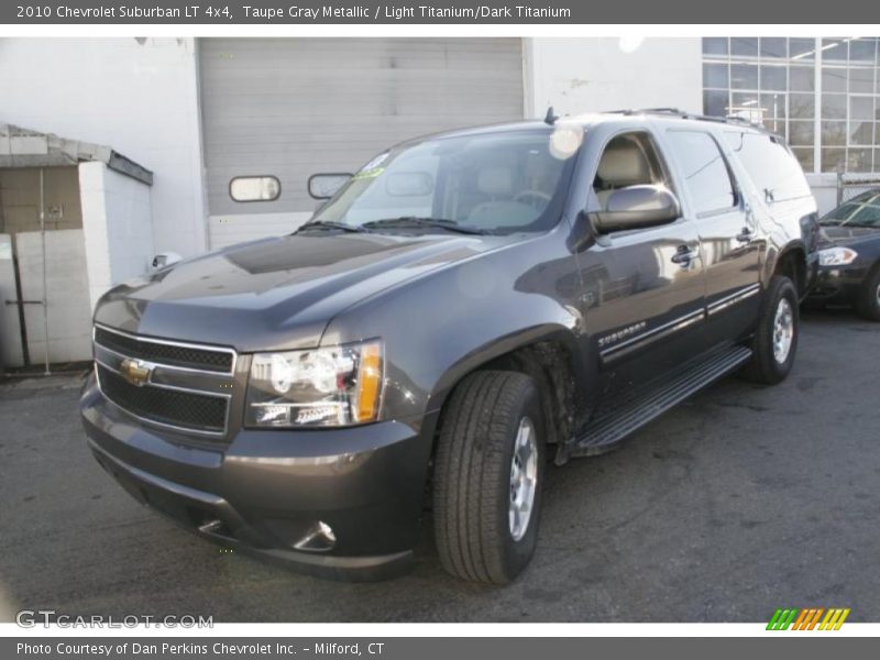 Taupe Gray Metallic / Light Titanium/Dark Titanium 2010 Chevrolet Suburban LT 4x4