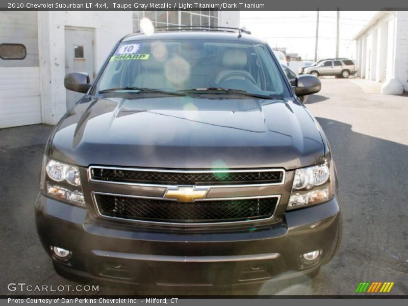 Taupe Gray Metallic / Light Titanium/Dark Titanium 2010 Chevrolet Suburban LT 4x4