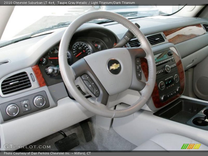 Taupe Gray Metallic / Light Titanium/Dark Titanium 2010 Chevrolet Suburban LT 4x4