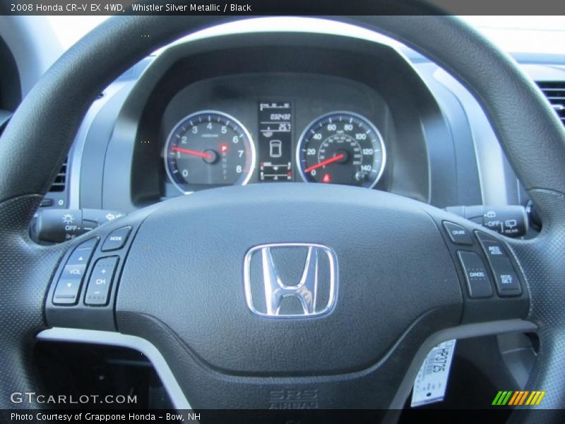 Whistler Silver Metallic / Black 2008 Honda CR-V EX 4WD