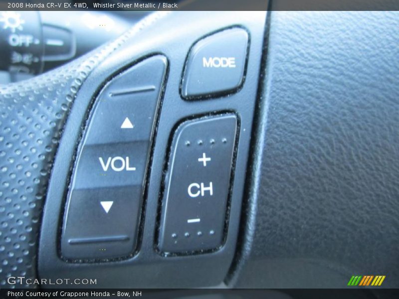 Whistler Silver Metallic / Black 2008 Honda CR-V EX 4WD