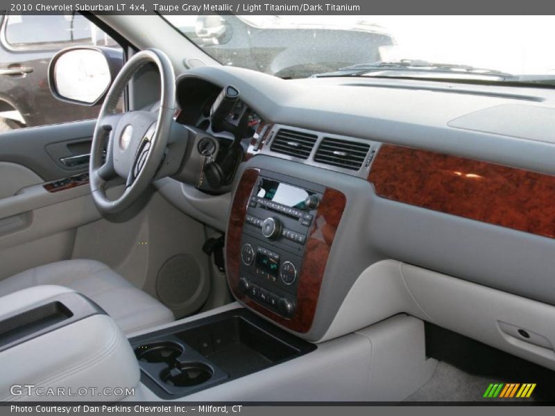 Taupe Gray Metallic / Light Titanium/Dark Titanium 2010 Chevrolet Suburban LT 4x4