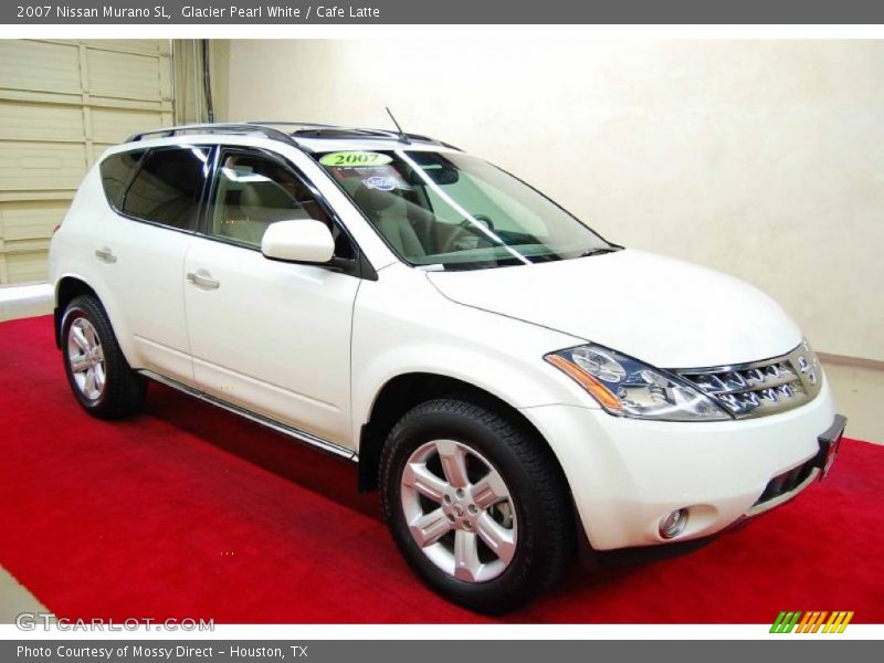 Glacier Pearl White / Cafe Latte 2007 Nissan Murano SL