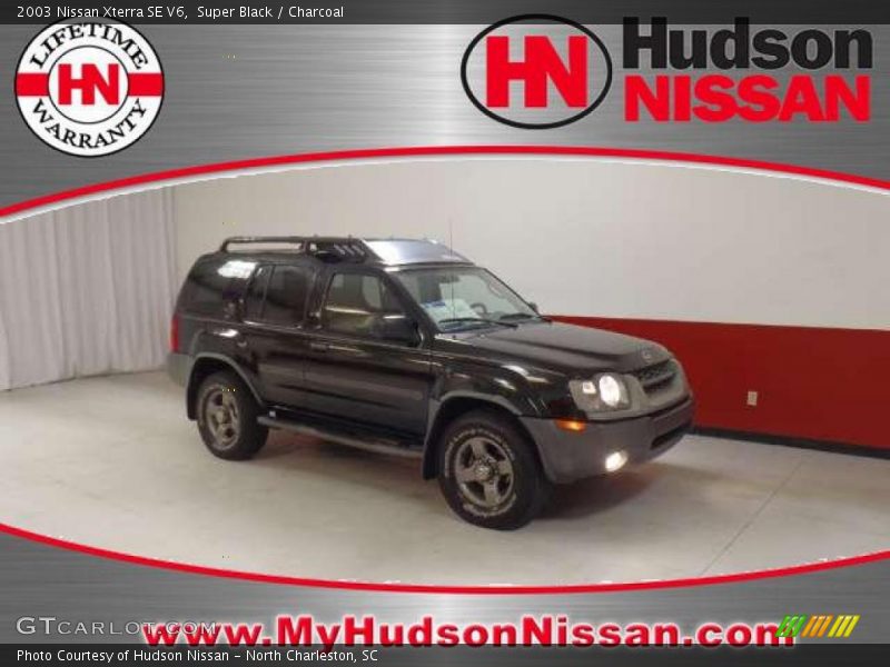 Super Black / Charcoal 2003 Nissan Xterra SE V6