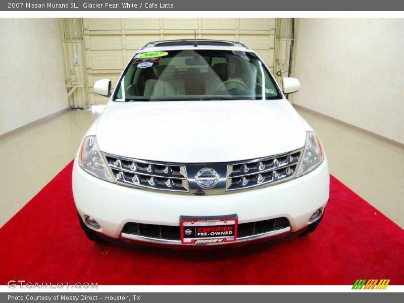 Glacier Pearl White / Cafe Latte 2007 Nissan Murano SL