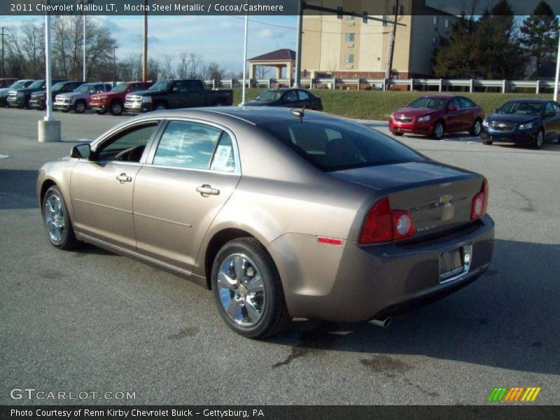 Mocha Steel Metallic / Cocoa/Cashmere 2011 Chevrolet Malibu LT