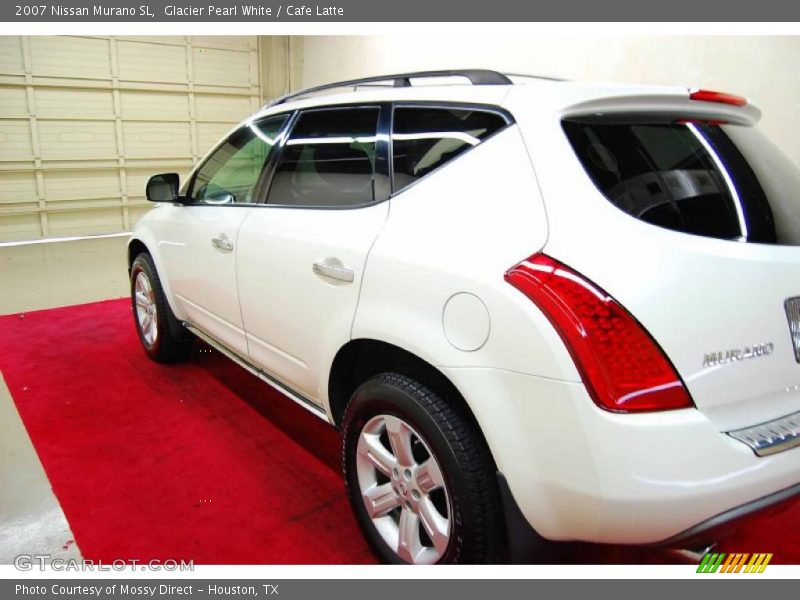 Glacier Pearl White / Cafe Latte 2007 Nissan Murano SL