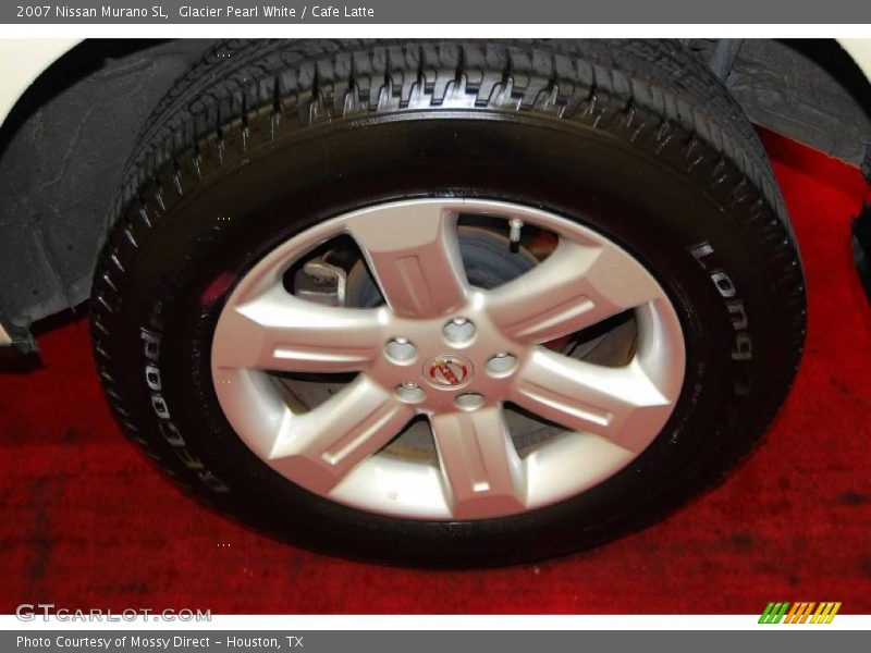 Glacier Pearl White / Cafe Latte 2007 Nissan Murano SL