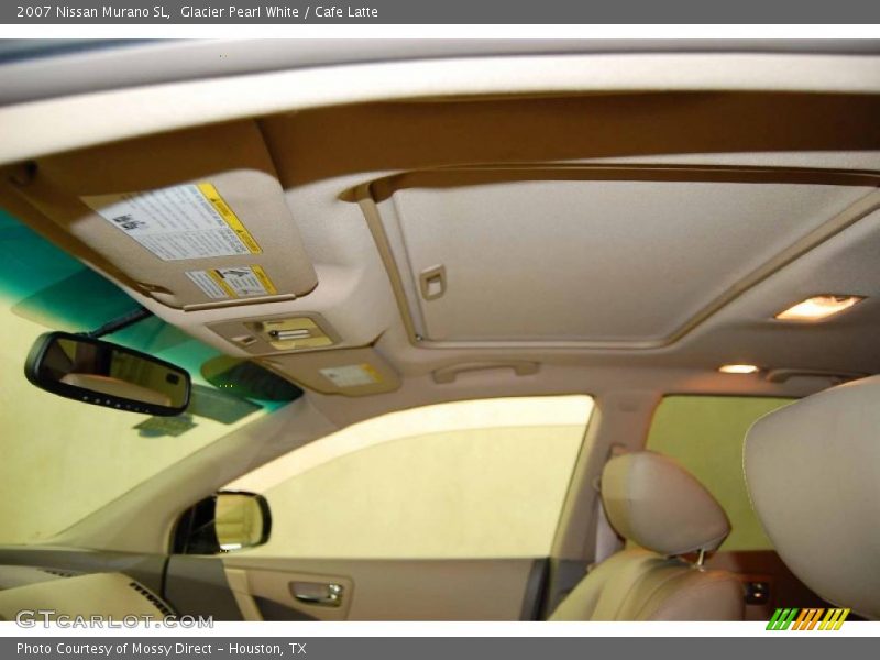Glacier Pearl White / Cafe Latte 2007 Nissan Murano SL