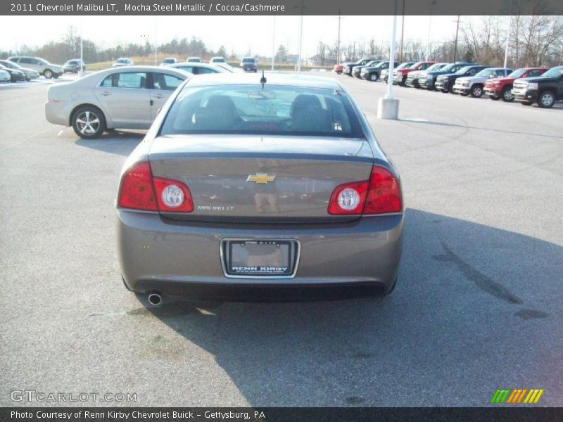 Mocha Steel Metallic / Cocoa/Cashmere 2011 Chevrolet Malibu LT