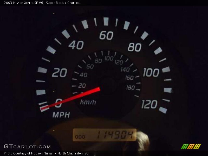 Super Black / Charcoal 2003 Nissan Xterra SE V6