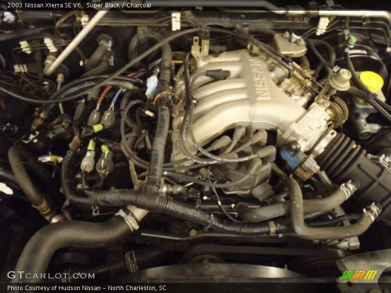 Super Black / Charcoal 2003 Nissan Xterra SE V6