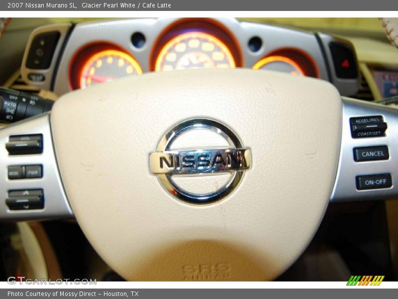 Glacier Pearl White / Cafe Latte 2007 Nissan Murano SL