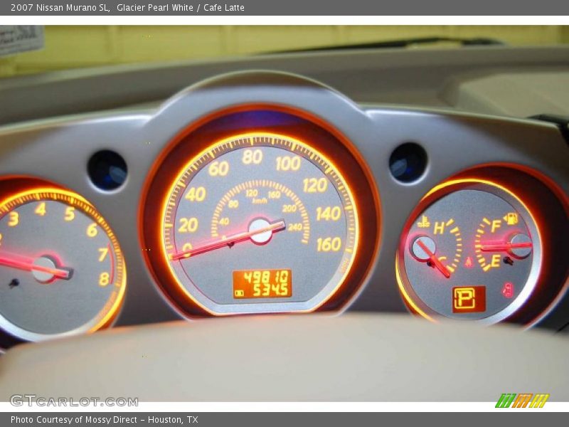 Glacier Pearl White / Cafe Latte 2007 Nissan Murano SL
