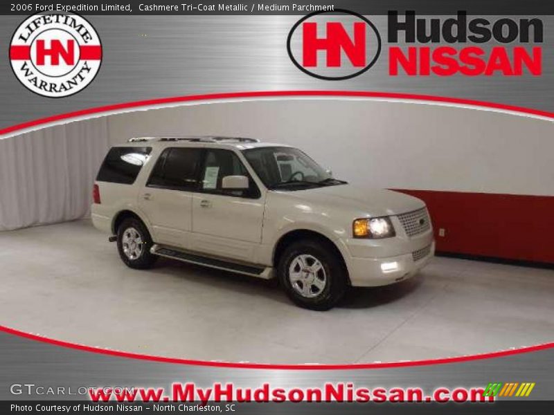 Cashmere Tri-Coat Metallic / Medium Parchment 2006 Ford Expedition Limited