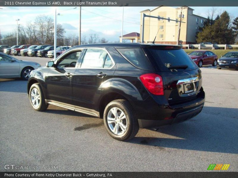 Black / Light Titanium/Jet Black 2011 Chevrolet Equinox LS AWD