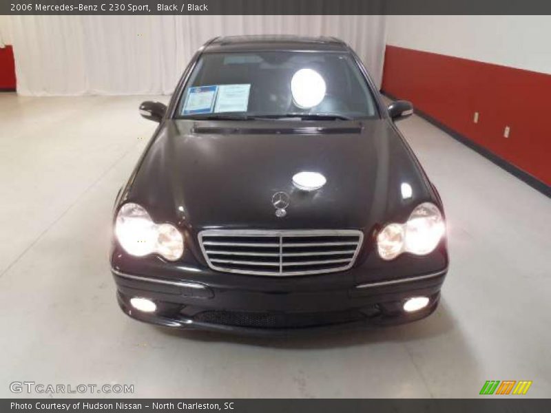 Black / Black 2006 Mercedes-Benz C 230 Sport
