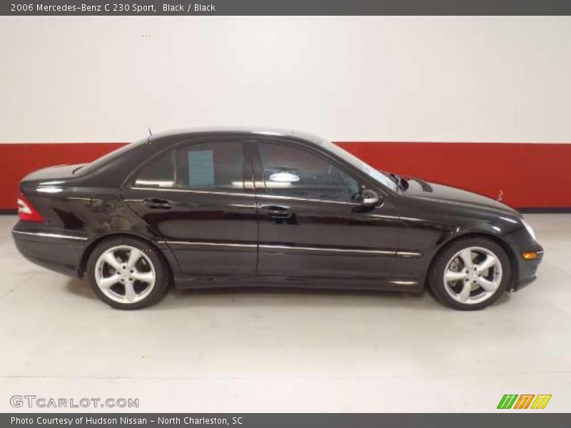 Black / Black 2006 Mercedes-Benz C 230 Sport