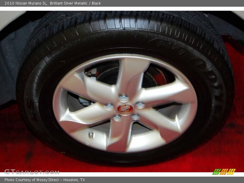 Brilliant Silver Metallic / Black 2010 Nissan Murano SL