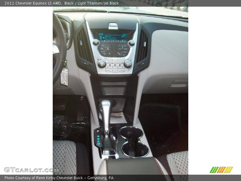Black / Light Titanium/Jet Black 2011 Chevrolet Equinox LS AWD