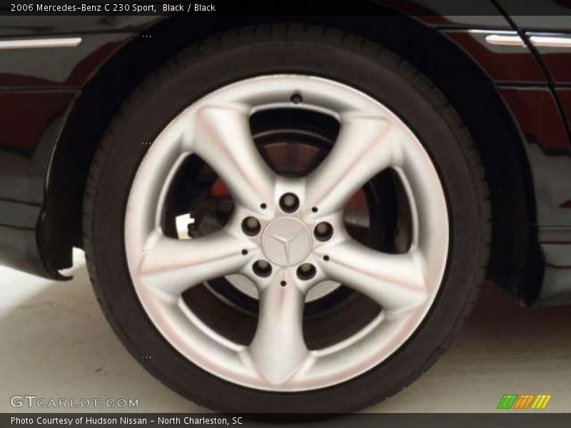 Black / Black 2006 Mercedes-Benz C 230 Sport