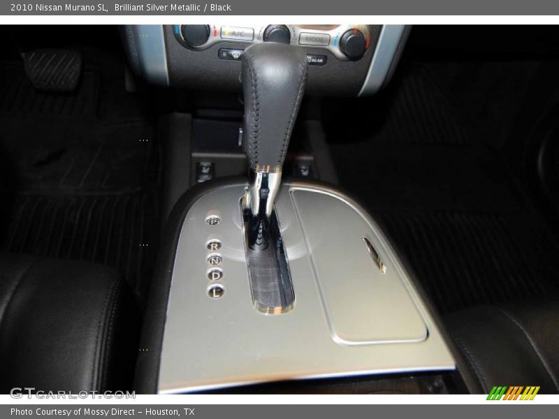 Brilliant Silver Metallic / Black 2010 Nissan Murano SL
