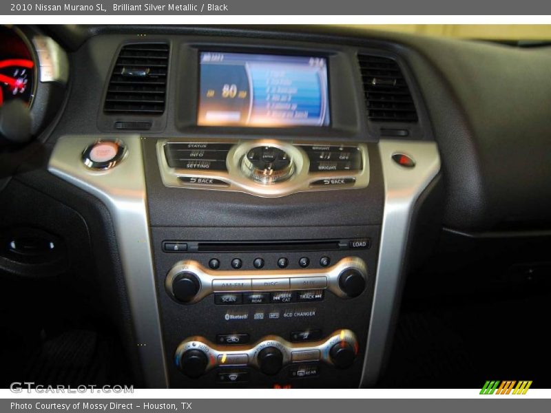 Brilliant Silver Metallic / Black 2010 Nissan Murano SL