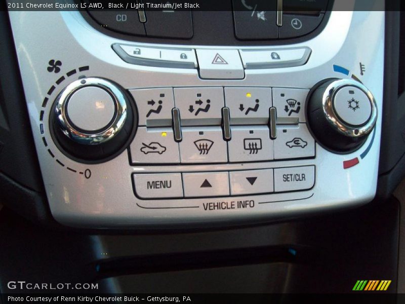 Black / Light Titanium/Jet Black 2011 Chevrolet Equinox LS AWD