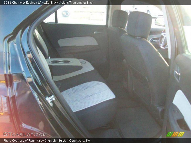 Black / Light Titanium/Jet Black 2011 Chevrolet Equinox LS AWD