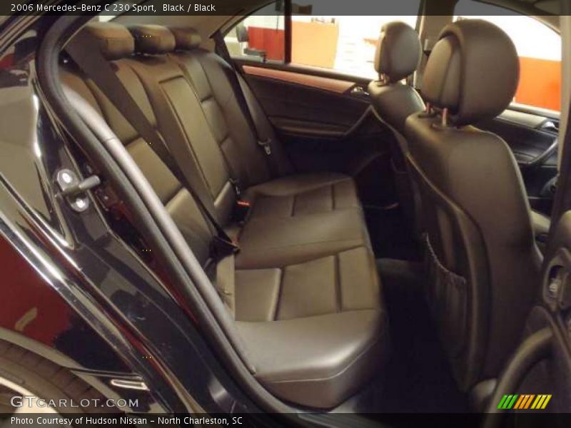 Black / Black 2006 Mercedes-Benz C 230 Sport