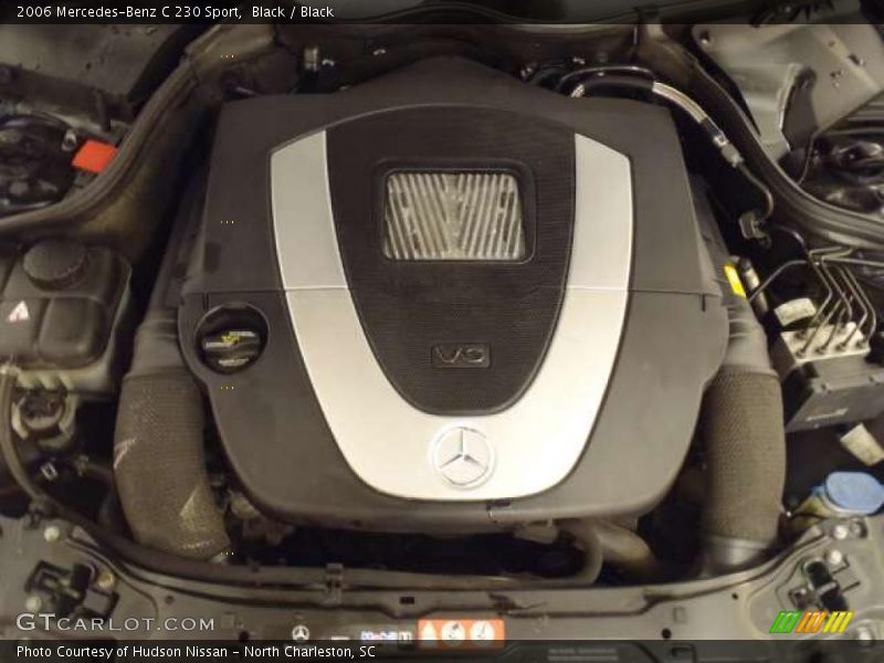 Black / Black 2006 Mercedes-Benz C 230 Sport