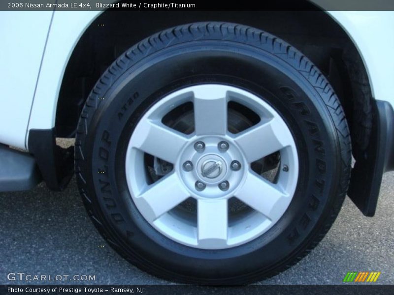 Blizzard White / Graphite/Titanium 2006 Nissan Armada LE 4x4