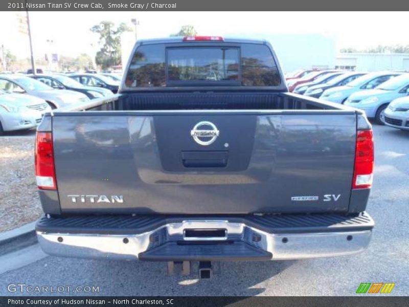 Smoke Gray / Charcoal 2011 Nissan Titan SV Crew Cab