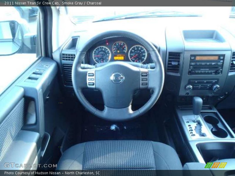 Smoke Gray / Charcoal 2011 Nissan Titan SV Crew Cab