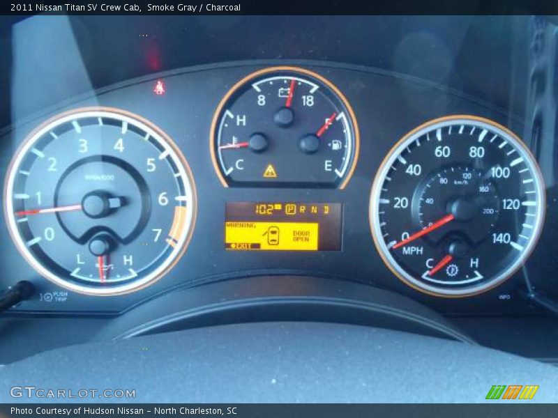  2011 Titan SV Crew Cab SV Crew Cab Gauges