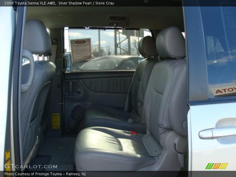 Silver Shadow Pearl / Stone Gray 2006 Toyota Sienna XLE AWD