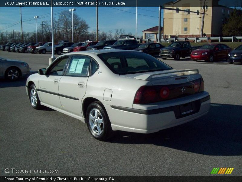 Cappuccino Frost Metallic / Neutral Beige 2003 Chevrolet Impala LS