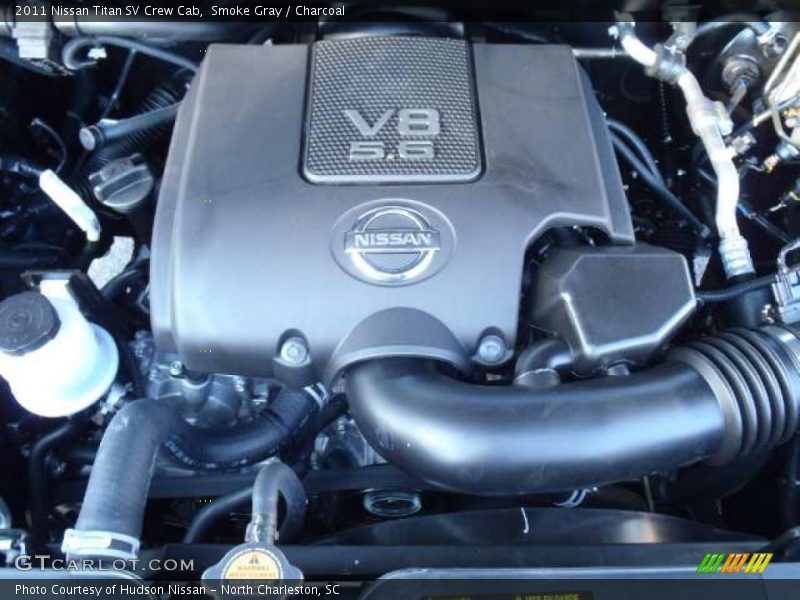  2011 Titan SV Crew Cab Engine - 5.6 Liter Flex-Fuel DOHC 32-Valve CVTCS V8