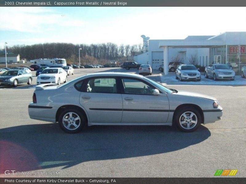 Cappuccino Frost Metallic / Neutral Beige 2003 Chevrolet Impala LS