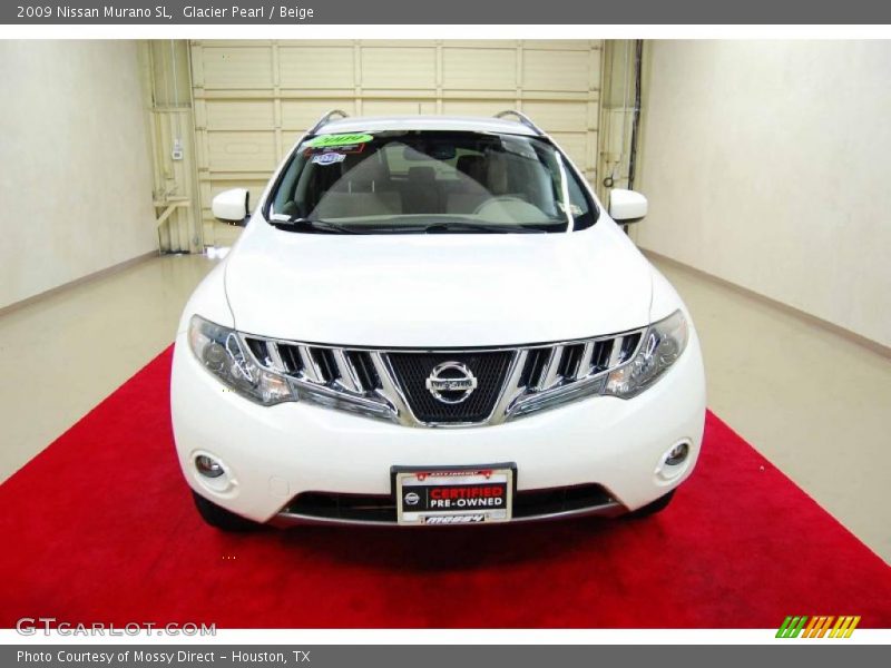 Glacier Pearl / Beige 2009 Nissan Murano SL