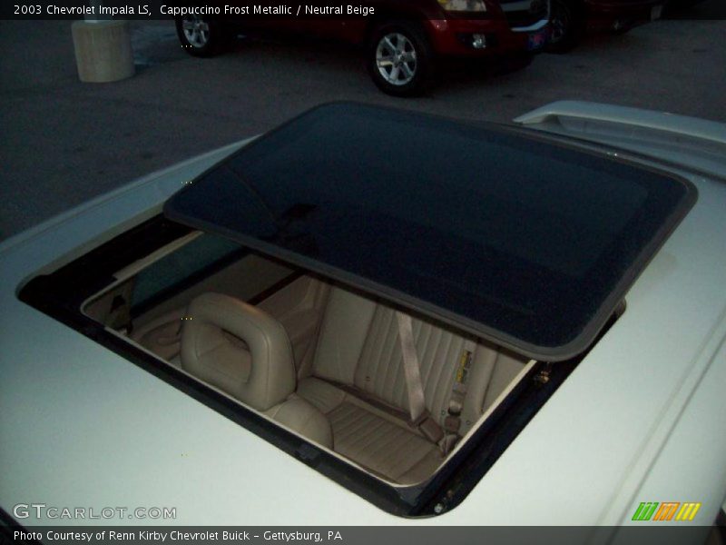 Cappuccino Frost Metallic / Neutral Beige 2003 Chevrolet Impala LS