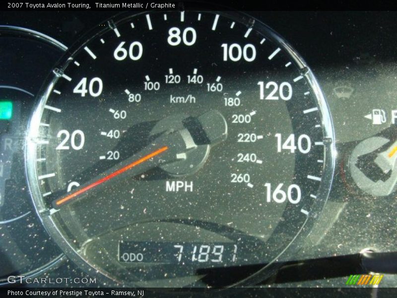 Titanium Metallic / Graphite 2007 Toyota Avalon Touring