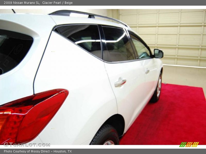 Glacier Pearl / Beige 2009 Nissan Murano SL